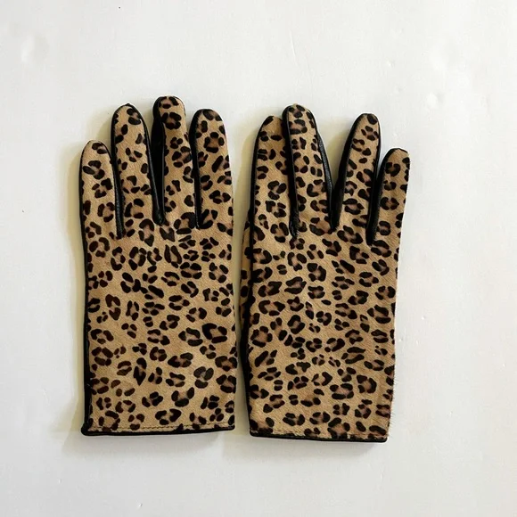Beautiful leopard gloves! - Picture 1 of 2